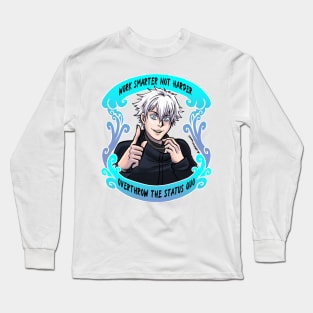 Gojo Satoru words of wisdom Long Sleeve T-Shirt